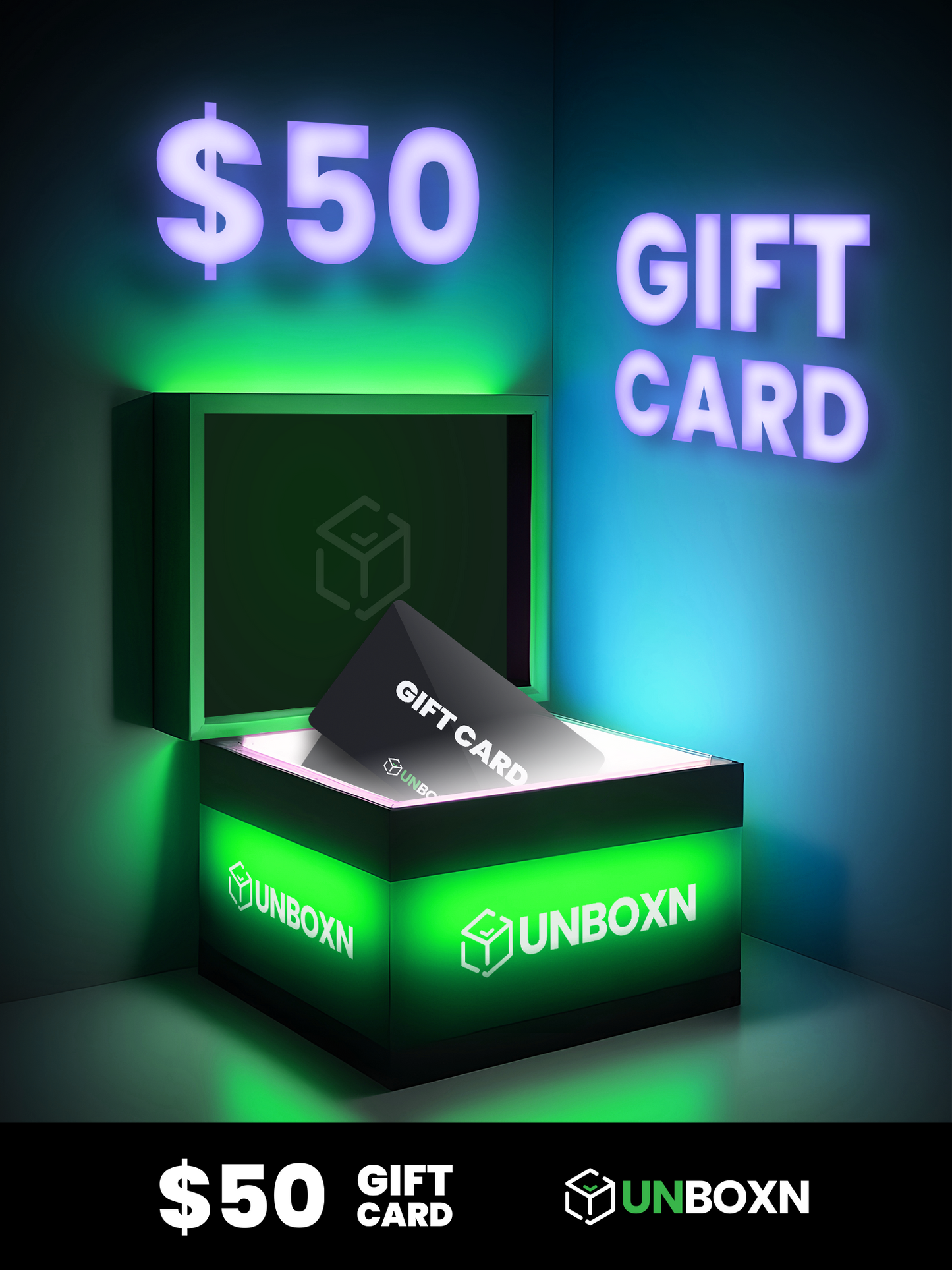 Unboxn Gift Card 50 USD - Unboxn Key - GLOBAL