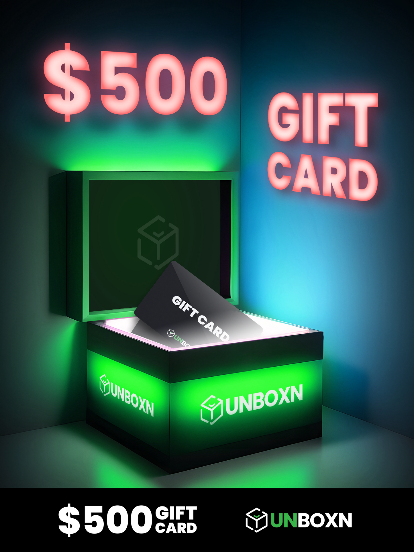 Unboxn Gift Card 500 USD - Unboxn Key - GLOBAL